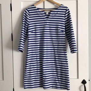 Forever21 Blue White Striped Dress
